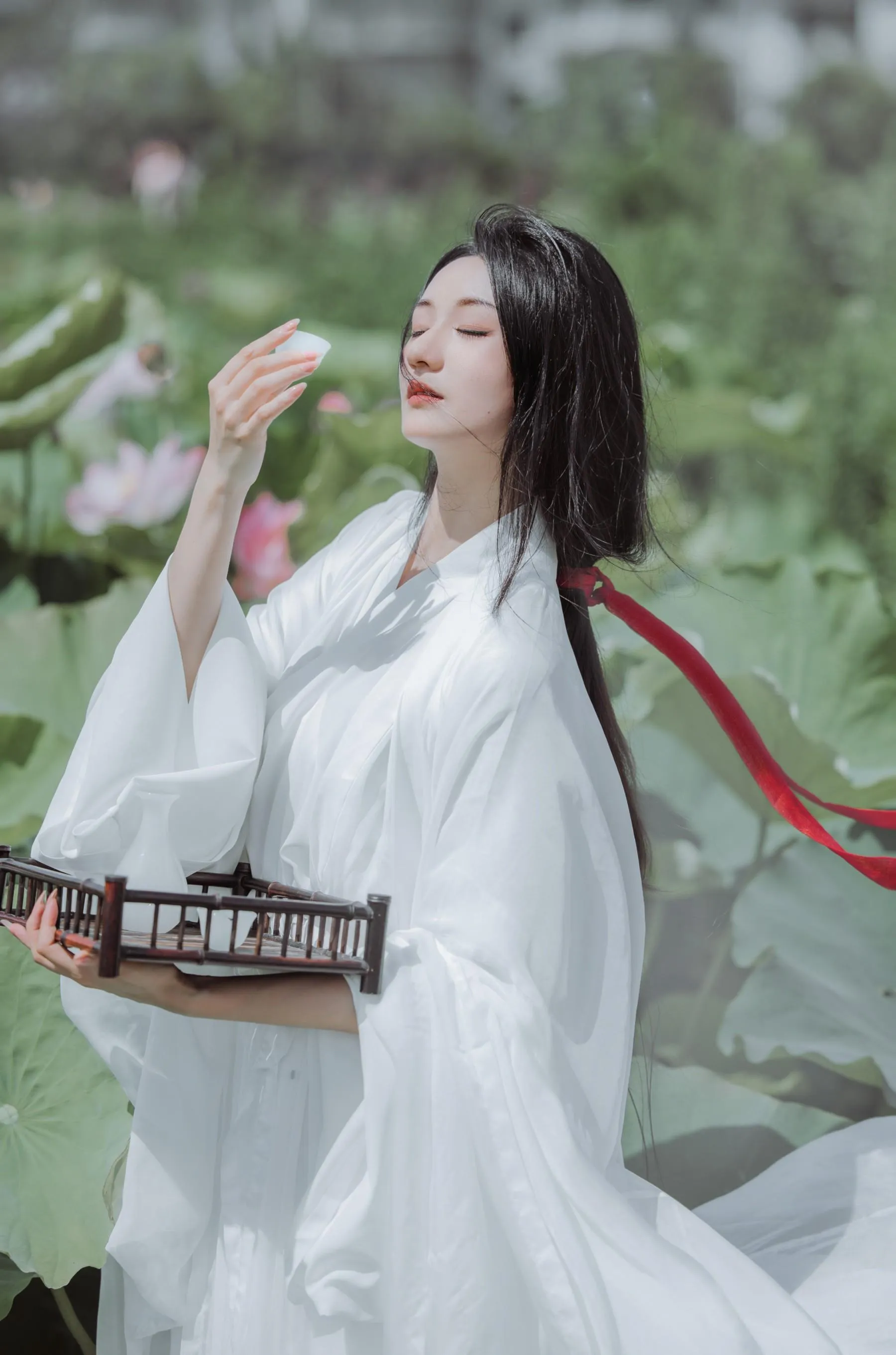 [YITUYU艺图语]2022.08.06 荷花 柒苡安 [23P]插图8